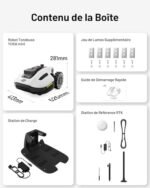 MAMMOTION YUKA Mini 500 Robot Tondeuse sans Fil Périphérique – Image 9