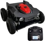 Tondeuse à gazon robotique automatique avec télécommande, tondeuse grimpant jusqu'à 30° d'inclinaison