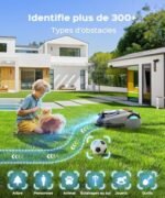 YARDCARE N1600PRO Robot Tondeuse sans Fil Périphérique,RTK+ IA Vision – Image 4