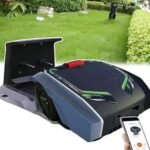 Tondeuse à gazon robotique - Coupe jusqu'à 1500 ㎡ - Télécommande pour pelouse de jardin - Tonte ultra silencieuse
