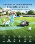 eufy E18 Robot Tondeuse sans Fil, sans Perte de Signal, sans RTK, TrueVision, GNSS, Tonte Jusqu’à 1200m² – Image 4