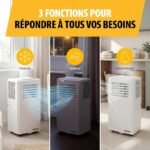 Tristar Climatiseur mobile - 7 000 BTU - 3-en-1 - Déshumidifie, Rafraîchit, Ventile - Jusqu'à 25 m² - Kit pour fenêtre inclus - AC-5478 [Classe énergétique A] [Classe énergétique A] – Image 4