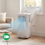 Tristar Climatiseur mobile - 7 000 BTU - 3-en-1 - Déshumidifie, Rafraîchit, Ventile - Jusqu'à 25 m² - Kit pour fenêtre inclus - AC-5478 [Classe énergétique A] [Classe énergétique A] – Image 3
